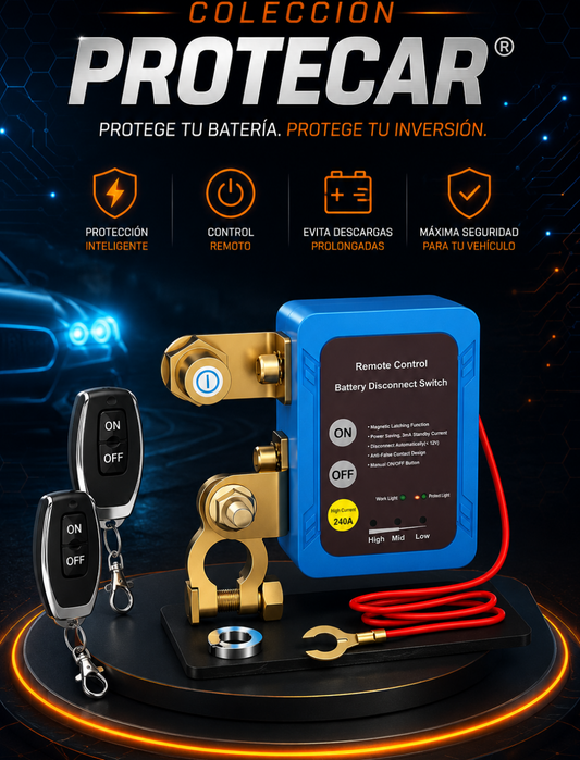 Protecar®-Desconectador Inteligente de bateria