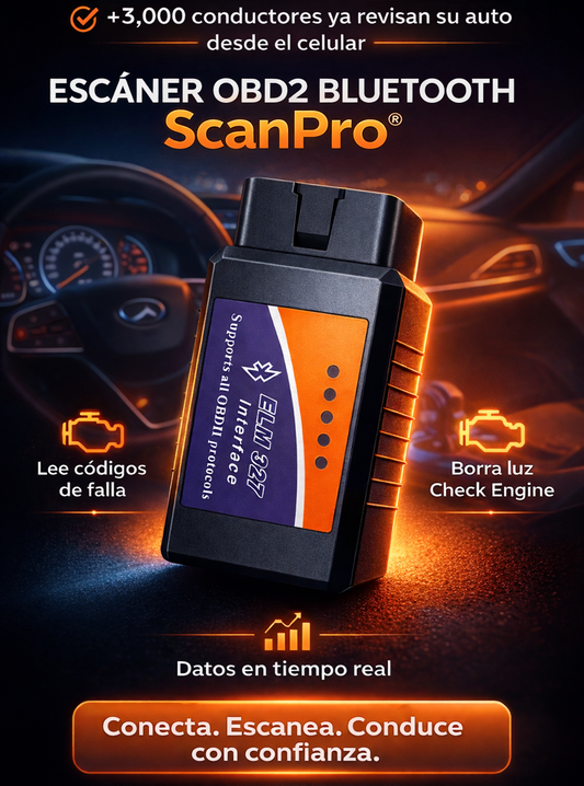 Scanpro®-Escaner De Diagnostico Automotriz
